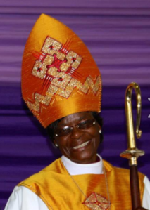 the first female Bishop of the diocese of Swaziland